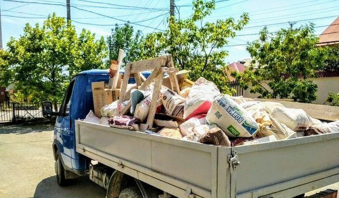 Вывоз мусора Газелью в Липецке в октябре