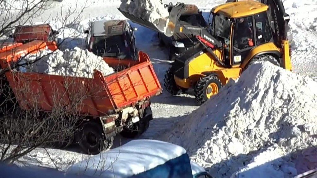 Вывоз снега с погрузкой в Липецке для организаций и частных лиц в октябре