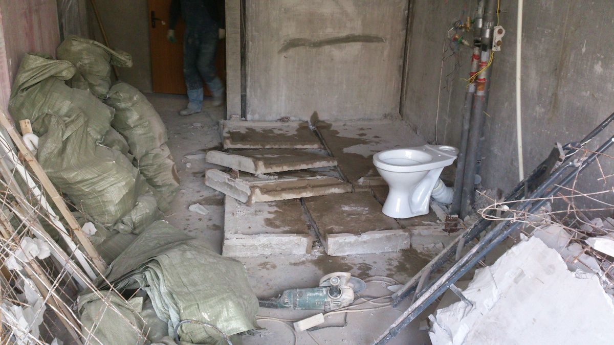 Демонтаж сантехники с вывозом мусора в Липецке в октябре